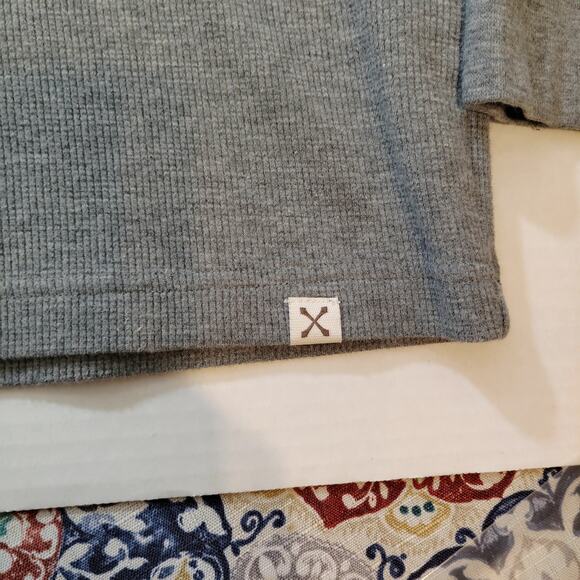 Blake Shelton x Lands End Collection Grey Cotten Blend Thermal Large - Picture 6 of 6